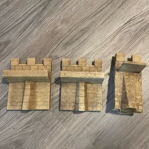 Vintage Schleich Castle Wall Pieces